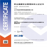 職業健康安全管理體系認證iso45001